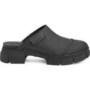 Ganni City Recycled Rubber Mules